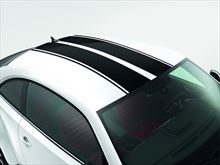 Lámina decorativa  "Líneas" 4 líneas de color negro Beetle Volkswagen