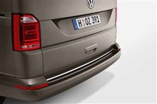 Listón de protección para faldón trasero Óptica de cromo Transporter, Multiván, California, Caravelle