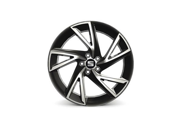 Llanta de aleación 17” Diamantada antracita SEAT Ibiza
