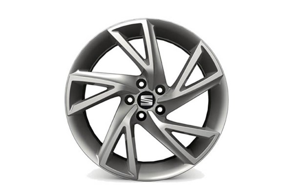 Llanta de aleación 17” Plata SEAT  Ibiza