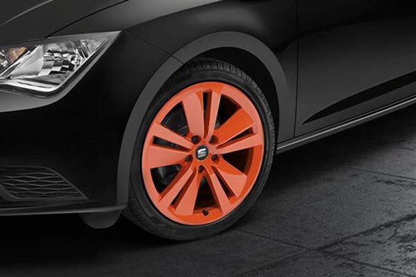 Llanta de Aleación 18" Naranja SEAT León