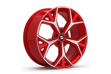 Llanta de aleación 19” ANETO Diamantada Emocion Red SEAT Ateca