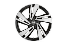 Llanta de aleación 7,0J x 18 bombeo 39, Nevada, Negro/Torneada brillante