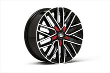 Llanta de aleación diamantada 17”