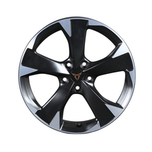 Llanta de aluminio negro mate/plata 18 pulgadas original cupra