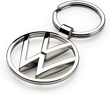Llavero "New Volkswagen" Plateado brillante