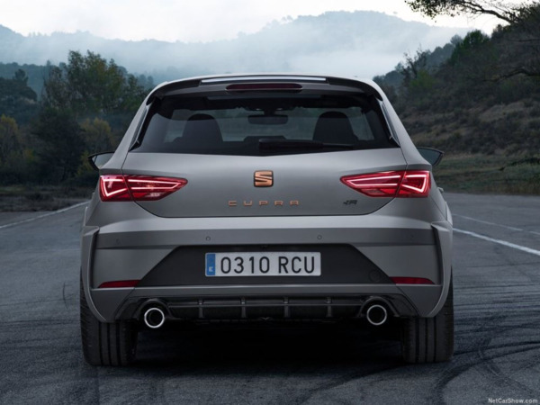 Logo Emblema Cupra rótulo portón trasero Original de SEAT Leon 5F cobre (1)