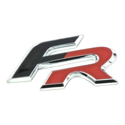 Logo original Seat FR para portón trasero, diseño de Fórmula Racing Tuning, 5F0853670KTP
