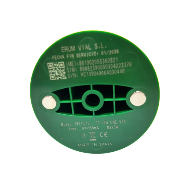 Luz de Emergencia V16 con Geolocalización Homologada por la DGT Help Flash – Baliza de Emergencia LED para Coche, Moto y Camión (5)