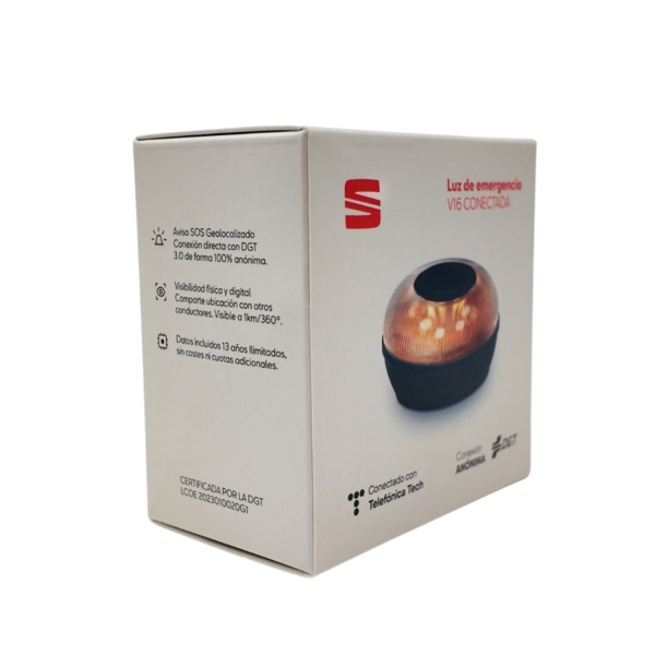 Luz de emergencia V16  Original SEAT - Conectada a DGT 000052122G (6)