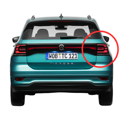 Luz trasera izquierda original Volkswagen T-Cross 2GM945096F