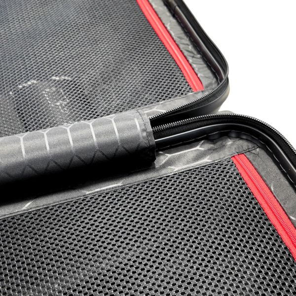 Maleta GTI Volkswagen | negra/roja, tamaño cabina, 4 ruedas (3A4087301041) (6)