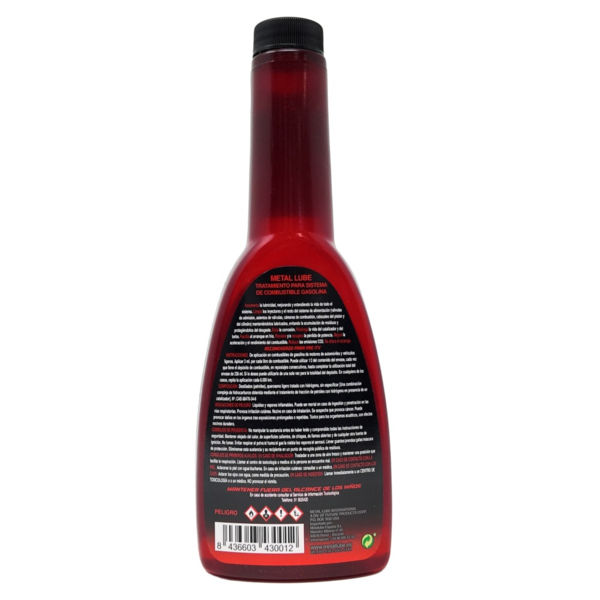 Metal Lube Aditivo Gasolina 236ml | Metal Lube Tratamiento para Combustible Sistema Gasolina (3)