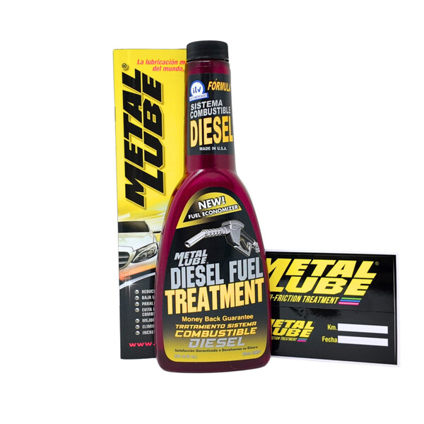 Metal Lube Tratamiento Sistema Diésel 236 ml | Aditivo Diesel Profesional | Limpia Inyectores y Válvulas Metal Lube