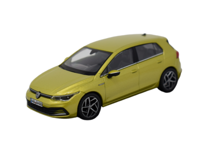 Miniatura Golf 8 amarillo limón, Escala 1:43