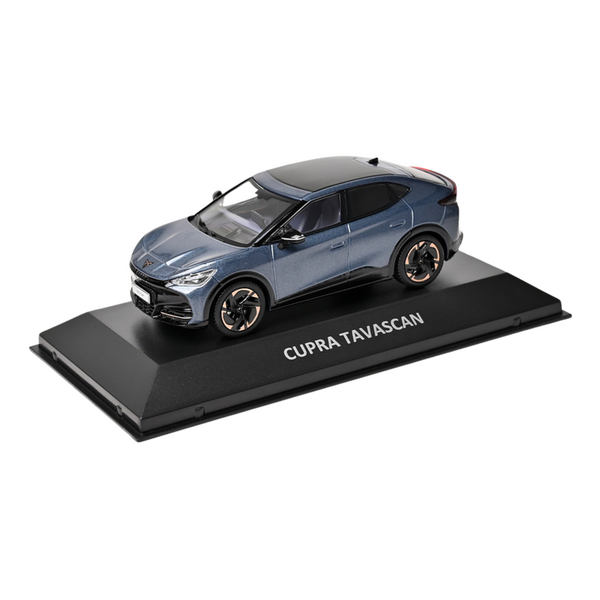 Miniatura original Cupra Tavascan 1:43, azul 5FL099300