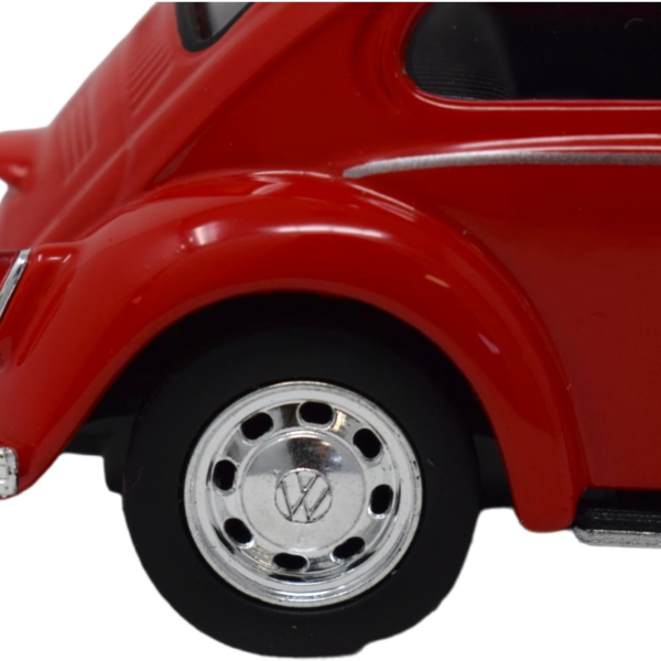 Miniatura VW Beetle rojo (4)