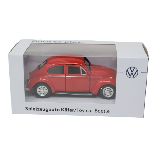 Miniatura VW Beetle rojo (6)