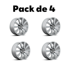Pack de 4 llantas de aleación 18" Cup Racer Plata SEAT León 2017-2020 | 7,5J ET51, 5x112