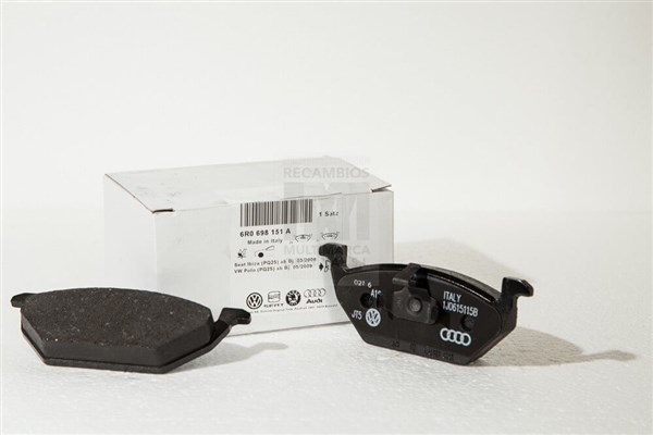 Pastillas de freno delanteras 6R0698151A