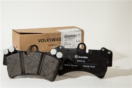 Pastillas de freno delanteras 7L0698151R