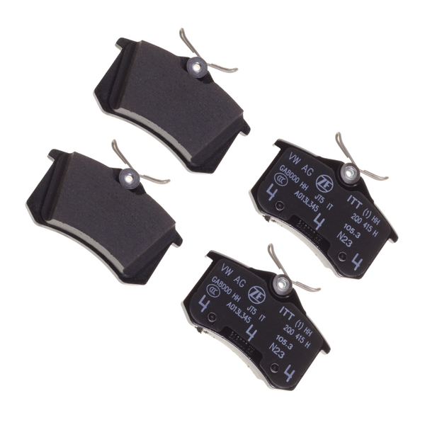 Pastillas de freno originales grupo VAG 2Q0698451C 4x4 Eje Trasero