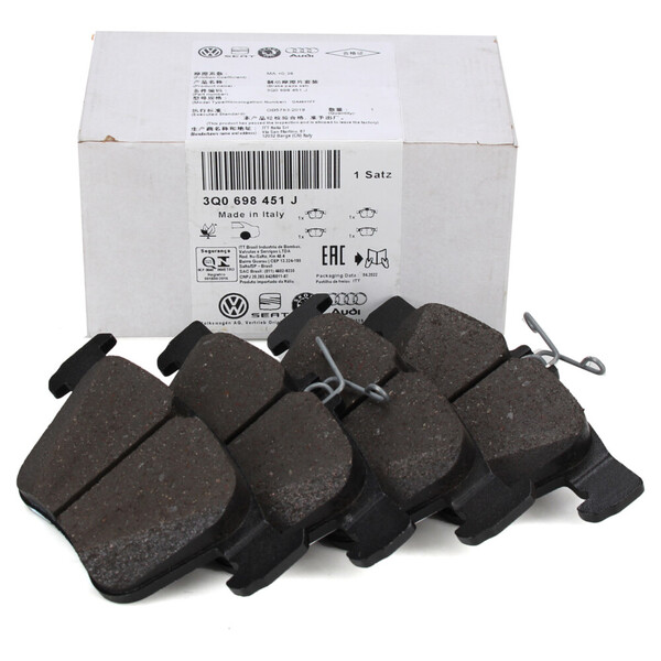Pastillas de freno traseras original Volkswagen T-Roc, Tiguan, Golf