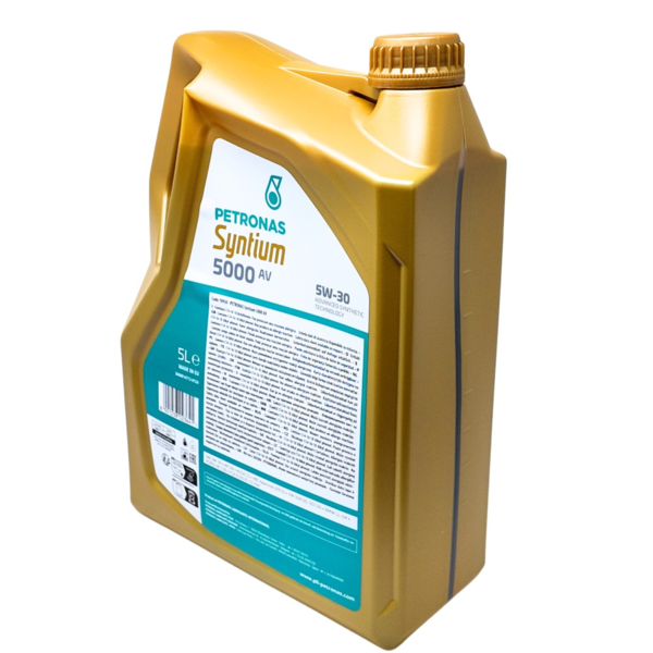 PETRONAS SYNTIUM 5000 AV 5W30 5L | Aceite Motor Sintético 100% | Aceite PETRONAS SYNTIUM 5W30 5000 AV 5L (1)