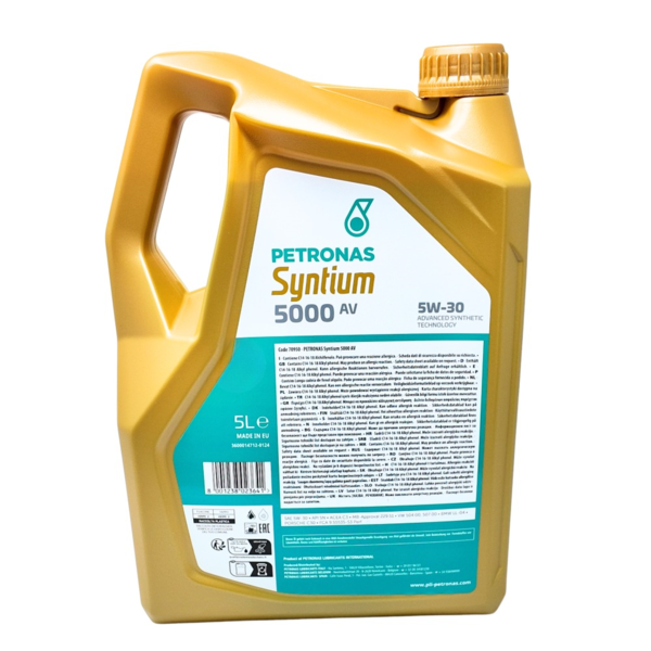 PETRONAS SYNTIUM 5000 AV 5W30 5L | Aceite Motor Sintético 100% | Aceite PETRONAS SYNTIUM 5W30 5000 AV 5L (4)