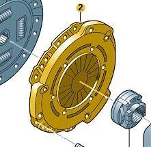 Plato Apriete Volkswagen UP, e-UP