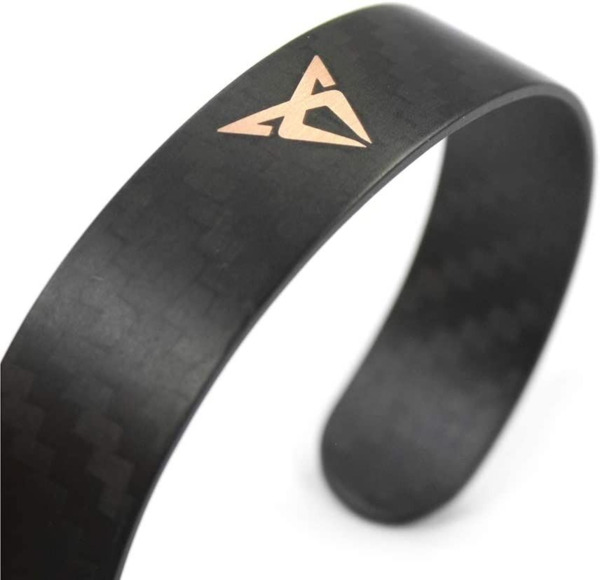 Pulsera de fibra de carbono logotipo original Cupra (1)