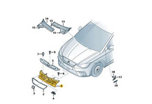 REJILLA CALANDRA  SEAT IBIZA