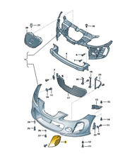 REJILLA DERECHA SEAT LEON