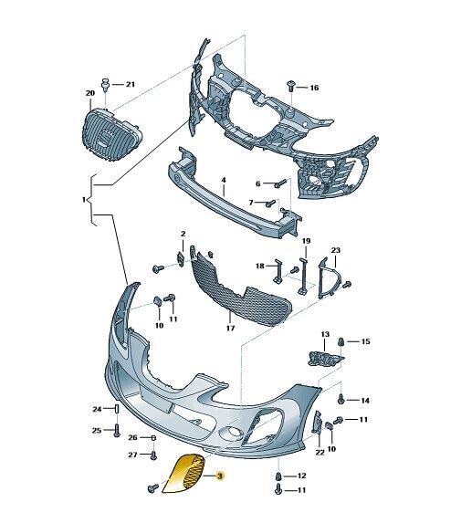 REJILLA DERECHA SEAT LEON