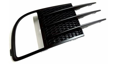 Rejilla ventilación color negro satinado derecha exterior