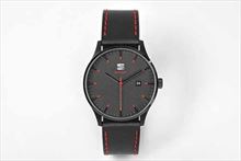 Reloj negro de cuarzo SEAT