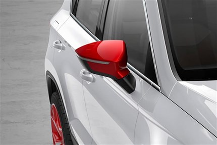 Carcasa retrovisor exterior para Seat Ateca Red Emotion