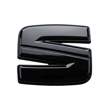 Símbolo S de Seat delantero negro brillante original Seat Ibiza 6F0853679C041