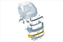 Spoiler imprimado trasero Tiguan Edition/ Advance/ Sport 2018