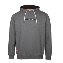 Sudadera con capucha gris oscuro, unisex original nuevo Volkswagen T-Roc