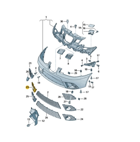 TAPA ANTINIEBLA DERECHA PARA VEHICULOS CON AGUJERO FAROS ANTINIEBLA
