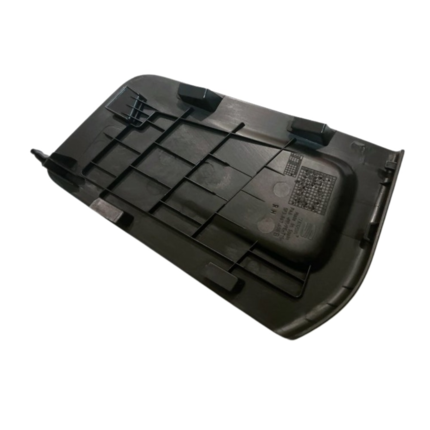 Tapa derecha con revestimiento negro original Seat León 2013-2020 5F3867658BVS9 | Cubierta lateral interior OEM Seat León 5F | Moldura derecha acabado negro VSB9 | Recambio original panel interior Seat León III | Referencia 5F3 867 658 B VS9