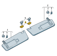 Tapa protectora soporte parasol gris perla