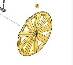 Tapacubos color plata brillante/ negro satinado