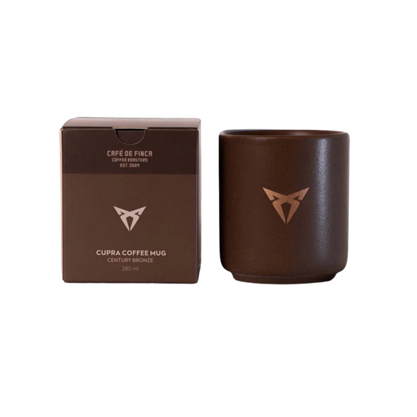 Taza de café 280 ml Café de Finca x CUPRA Marrón