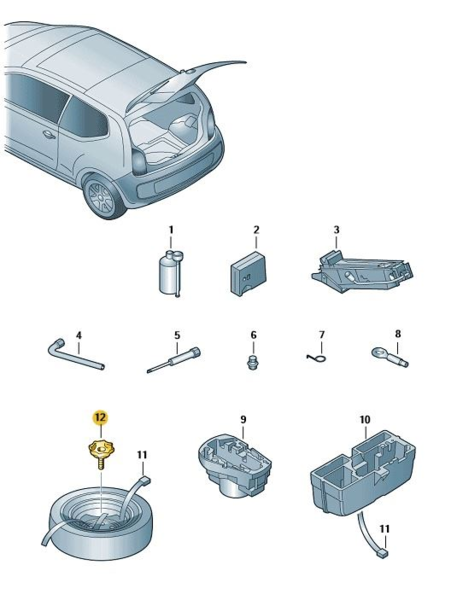 TORNILLO FIJACION RUEDA DE REPUESTO (1)
