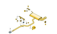 TUBO INTERMEDIO CON SILENCIADOR FINAL