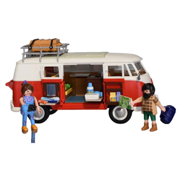 Volkswagen T1 Camping bus de Playmobil , juguetes para niños a partir de 5 años. (5)
