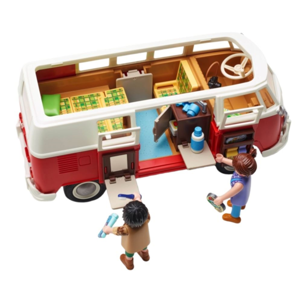 Volkswagen T1 Camping bus de Playmobil , juguetes para niños a partir de 5 años. (6)